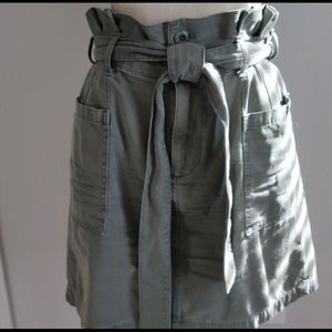 Joe’s size 28 paper bag skirt